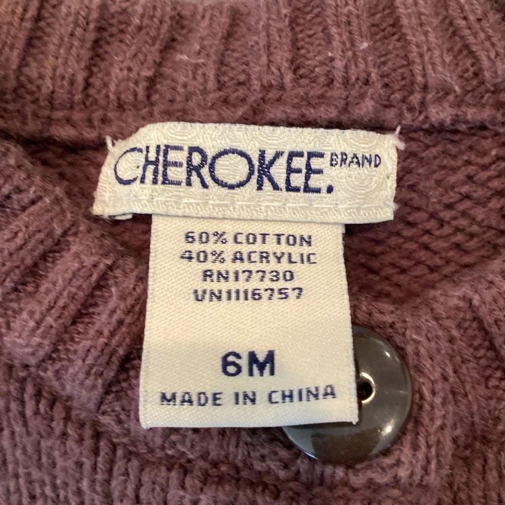Baby Button Up Sweater - Picture 2 of 2